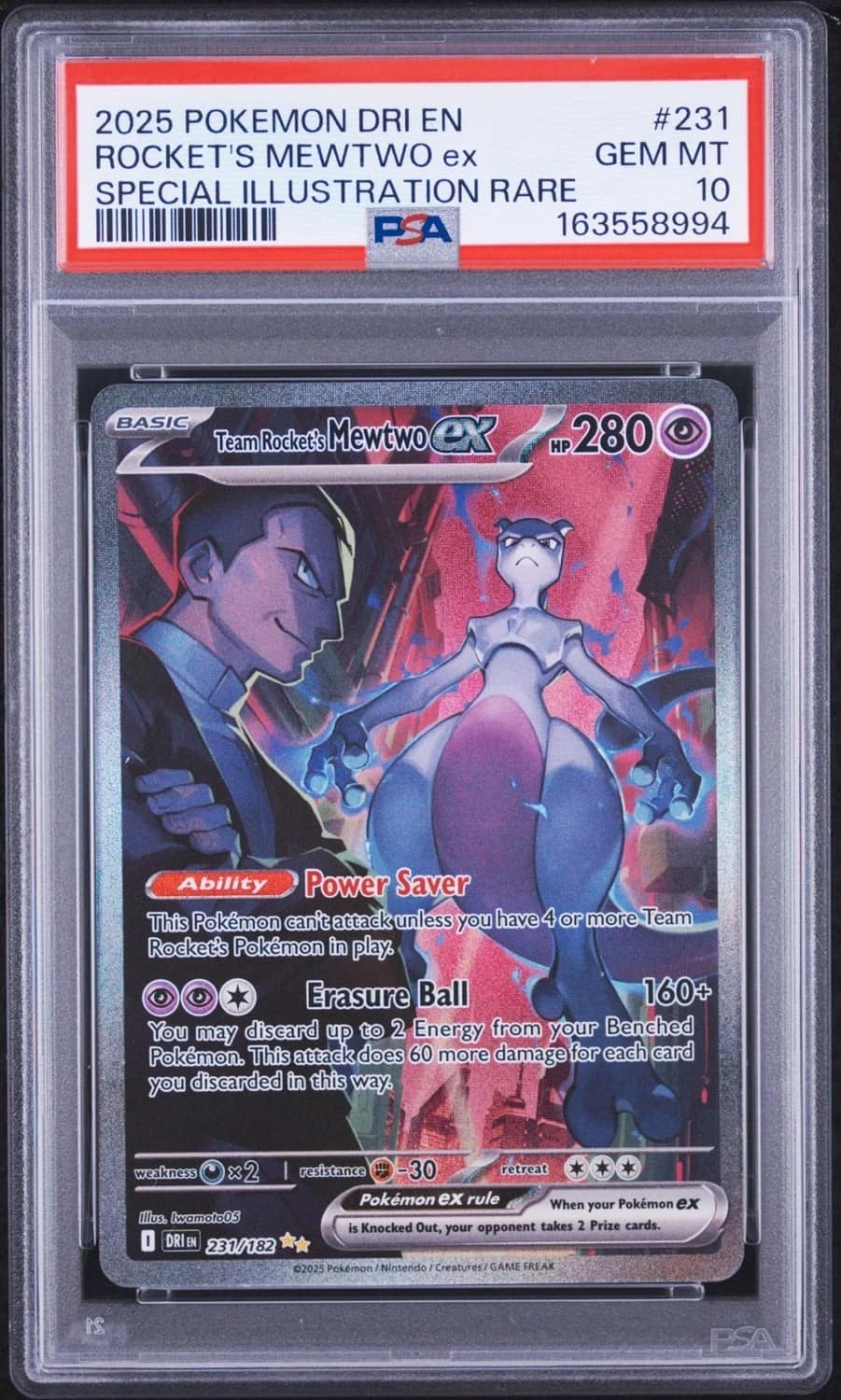 Rocket'S Mewtwo Ex
