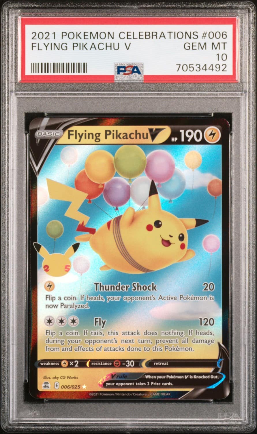 Flying Pikachu V