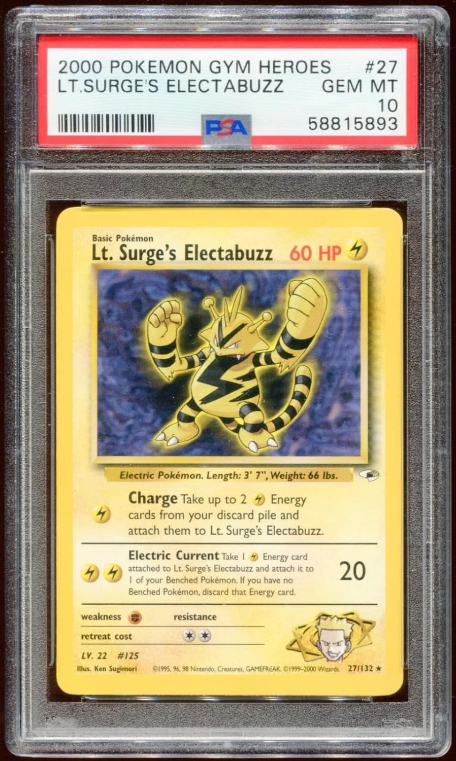 Lt. Surge'S Electabuzz