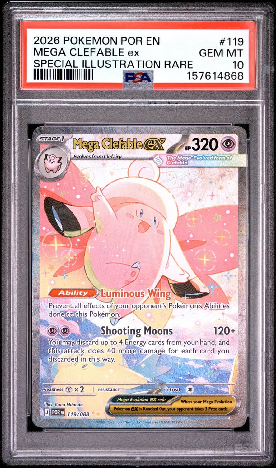 Mega Clefable Ex