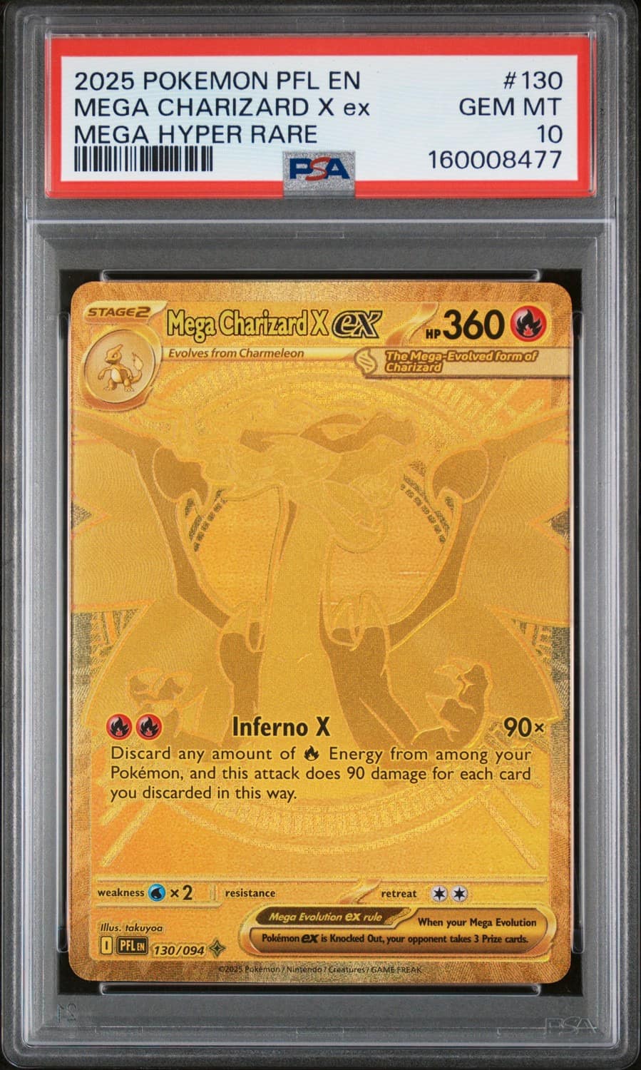 Mega Charizard X Ex