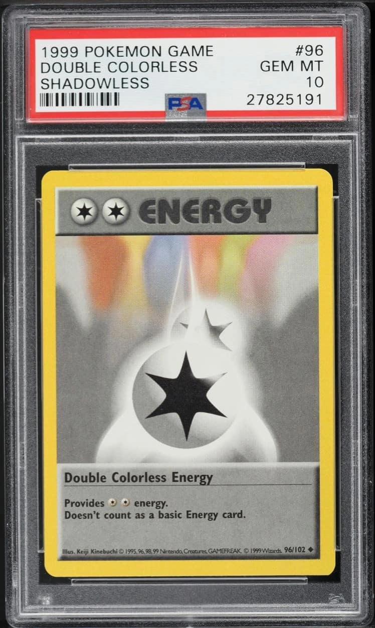 Double Colorless Energy