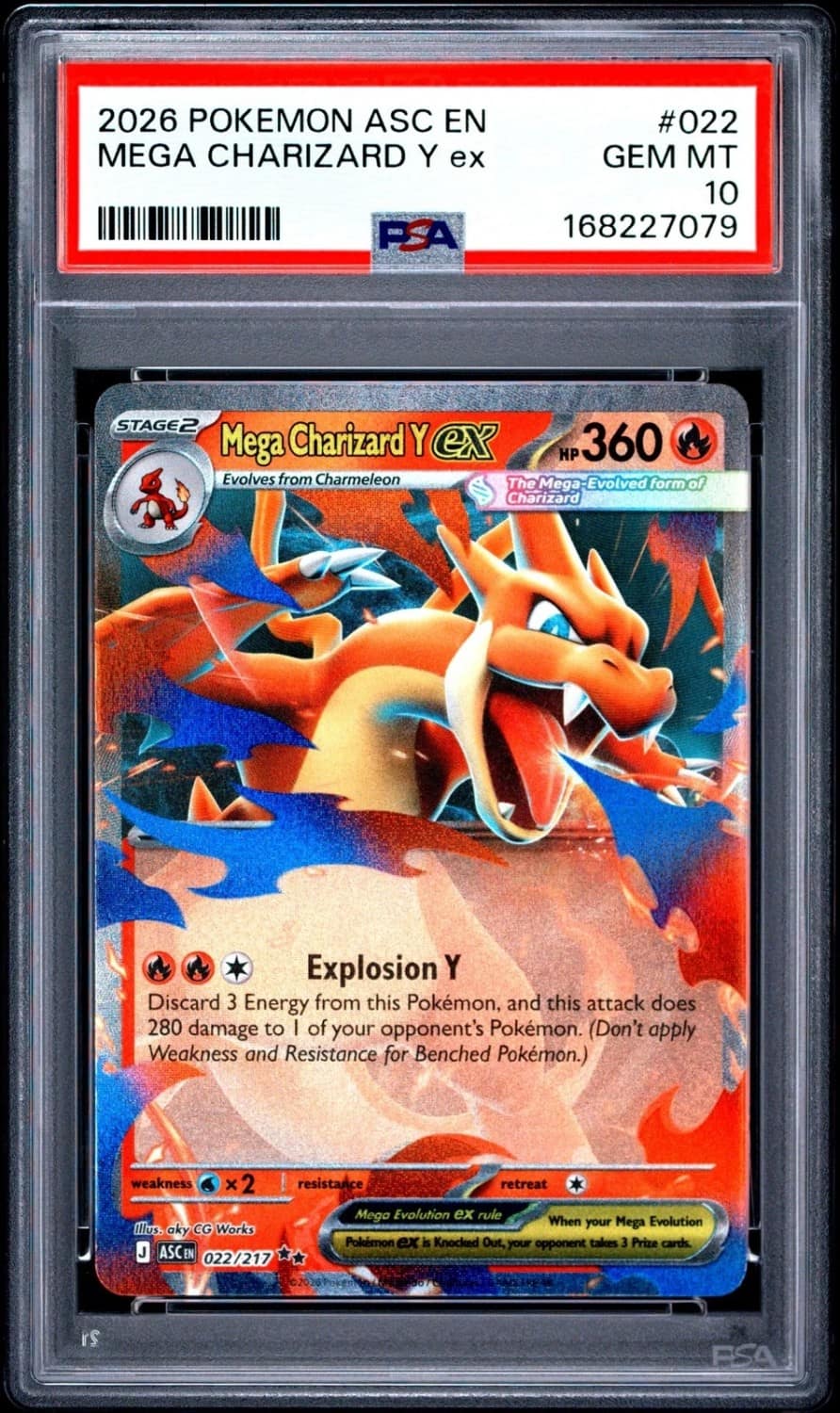 Mega Charizard Y Ex