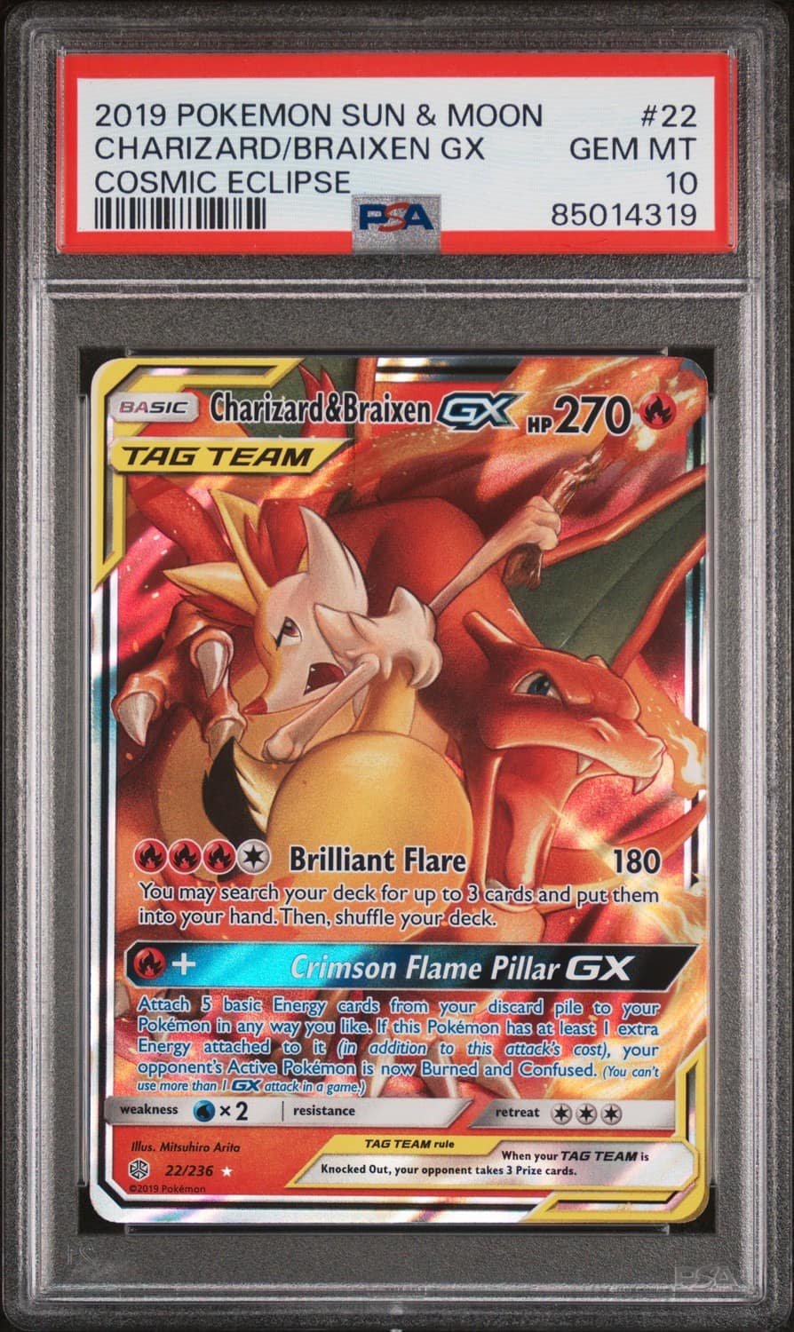Charizard/braixen Gx
