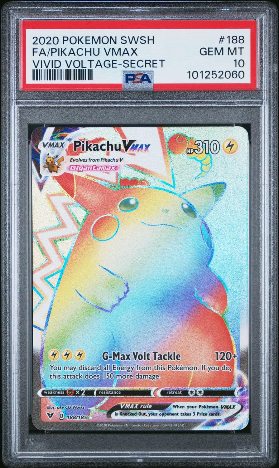 Pikachu Vmax