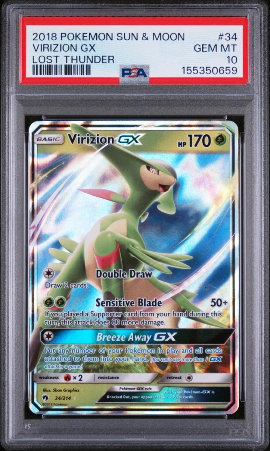Virizion Gx