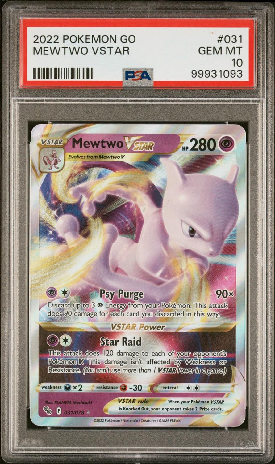 Mewtwo Vstar
