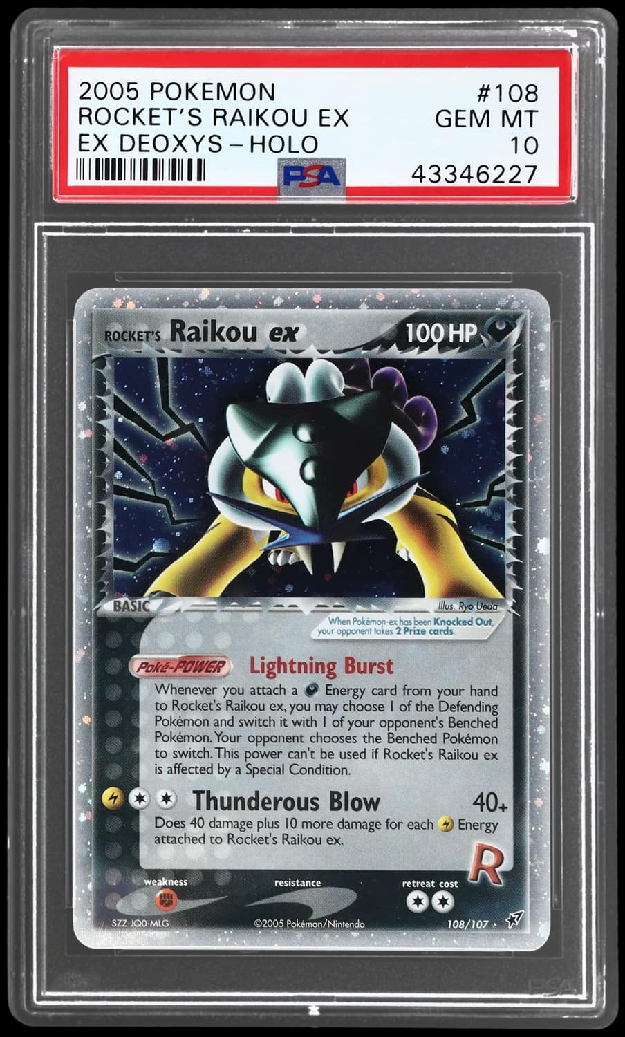 Rocket'S Raikou Ex