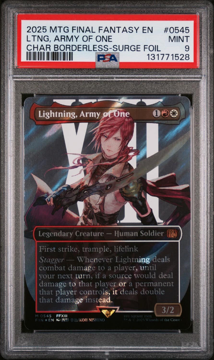 Lightning, Army Of One