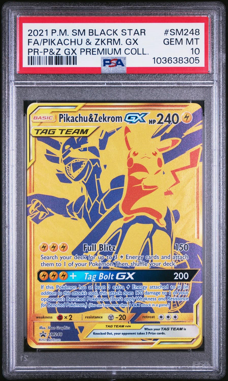 Pikachu & Zekrom Gx