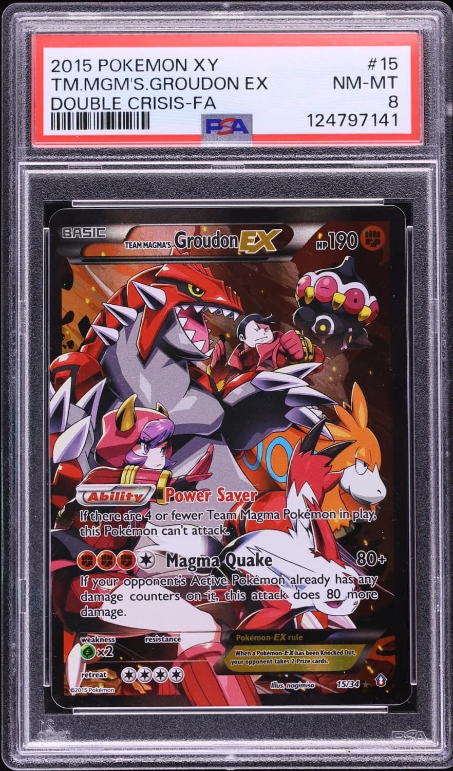 Team Magma'S Groudon Ex