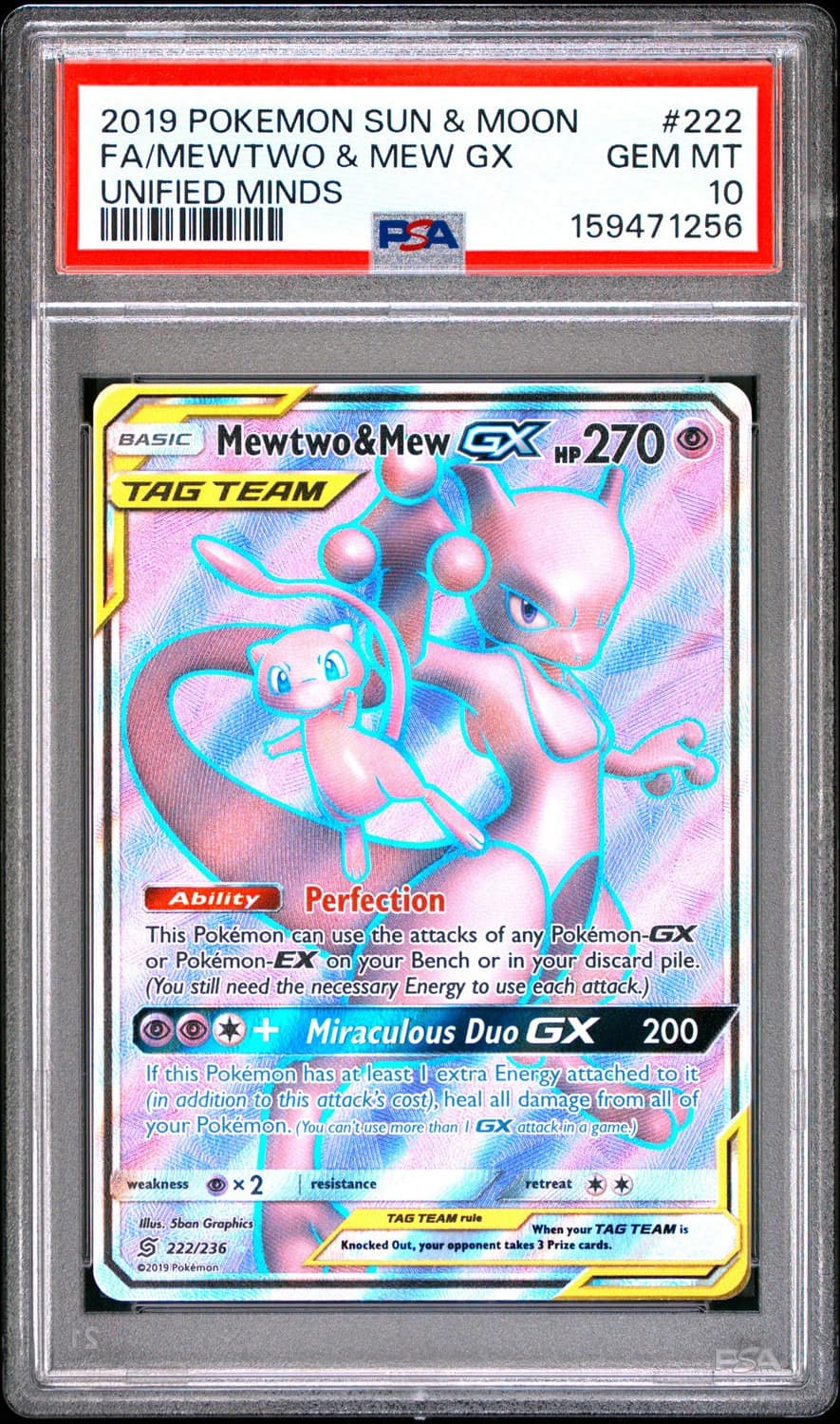 Mewtwo & Mew Gx