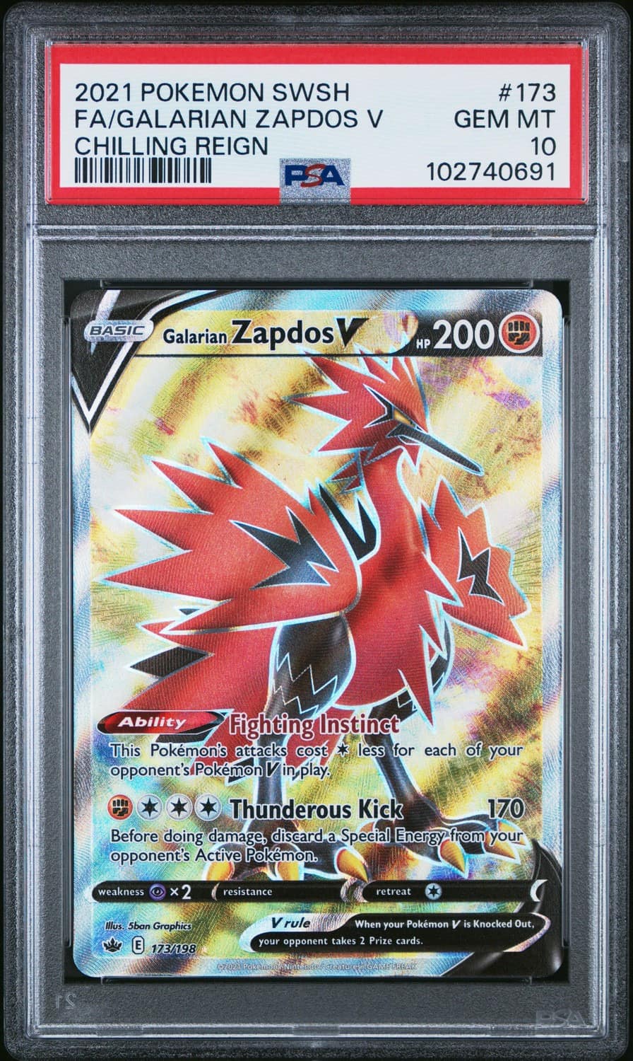 Galarian Zapdos V
