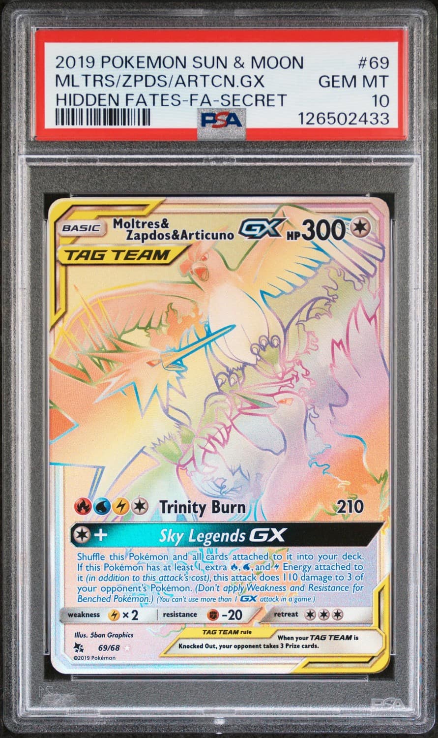 Moltres & Zapdos & Articuno Gx