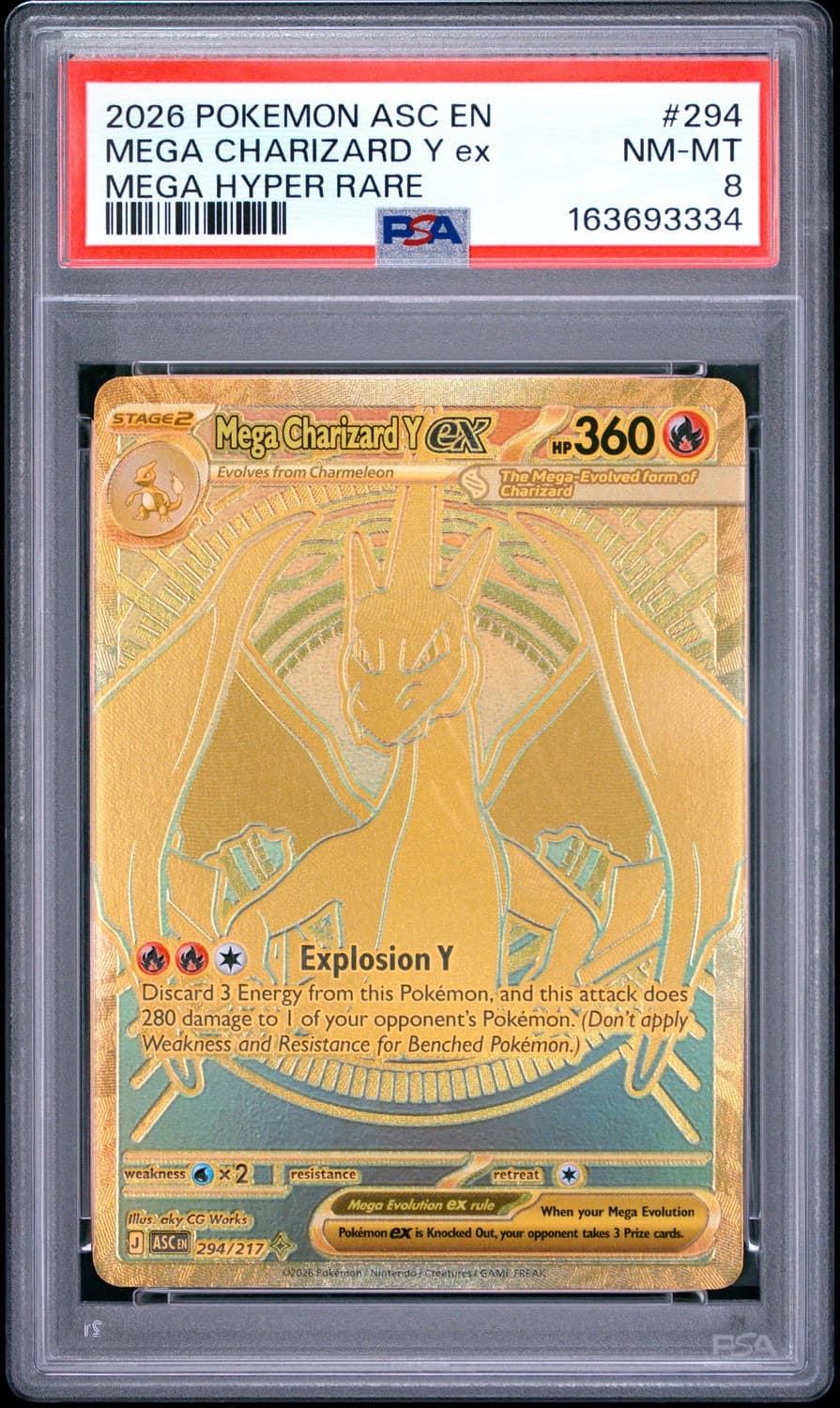 Mega Charizard Y Ex