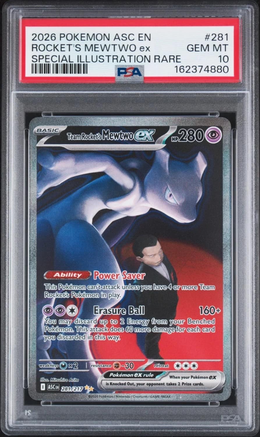 Rocket'S Mewtwo Ex