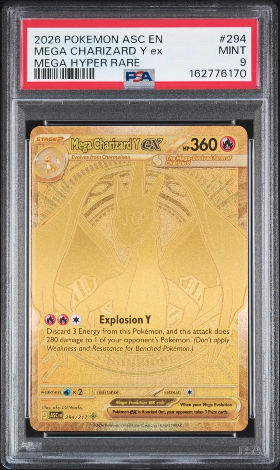 Mega Charizard Y Ex