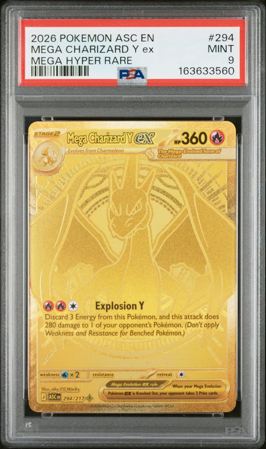 Mega Charizard Y Ex