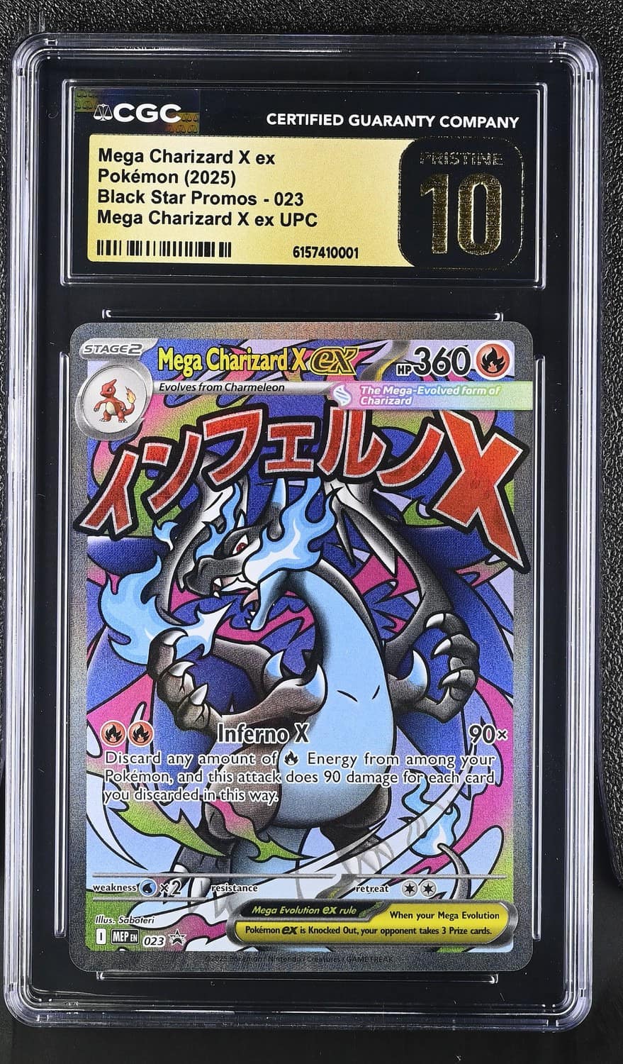 Mega Charizard X Ex