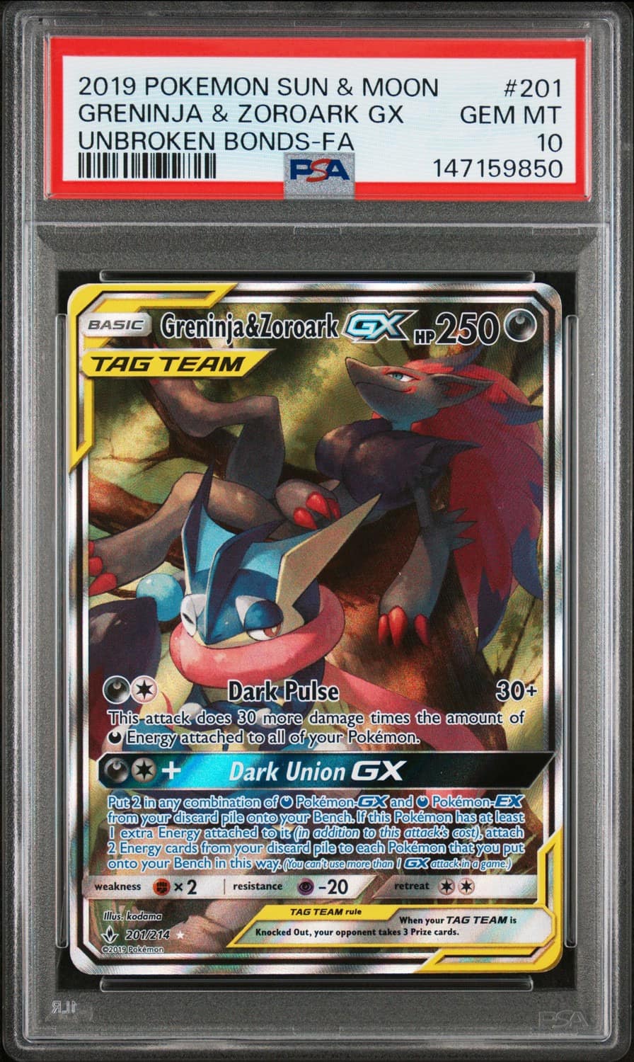 Greninja & Zoroark Gx
