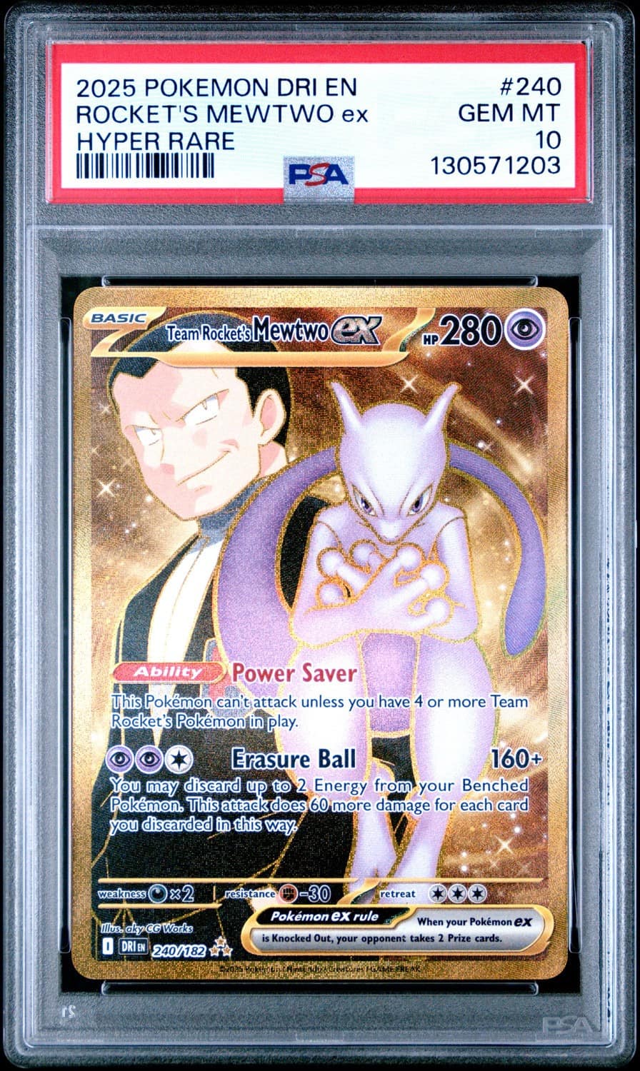 Rocket'S Mewtwo Ex