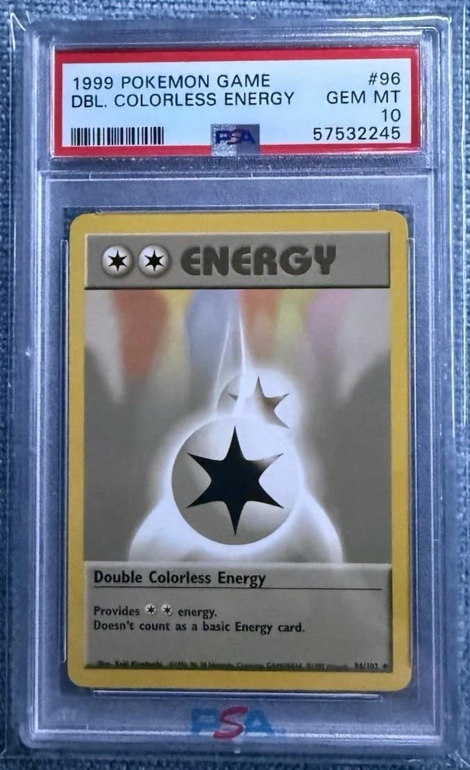 Double Colorless Energy