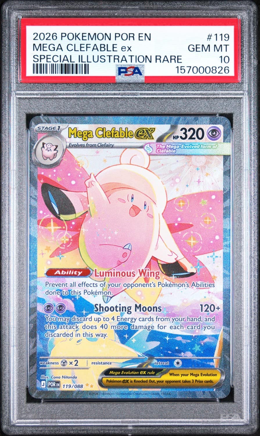 Mega Clefable Ex