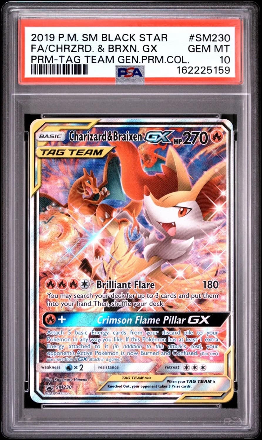 Charizard & Braixen Gx