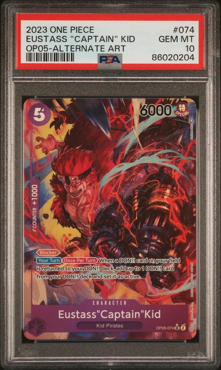 Eustass "captain" Kid