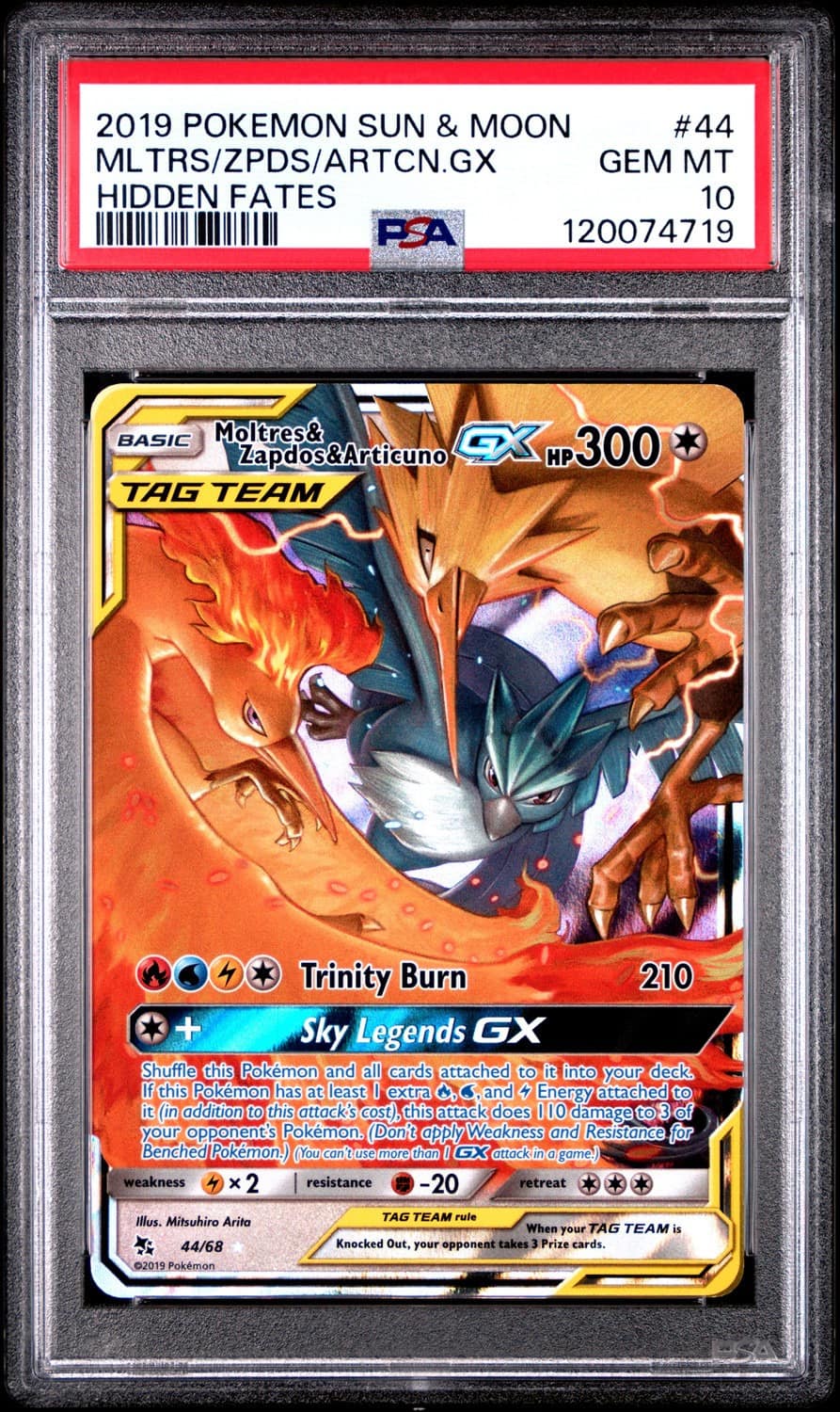 Moltres & Zapdos & Articuno Gx