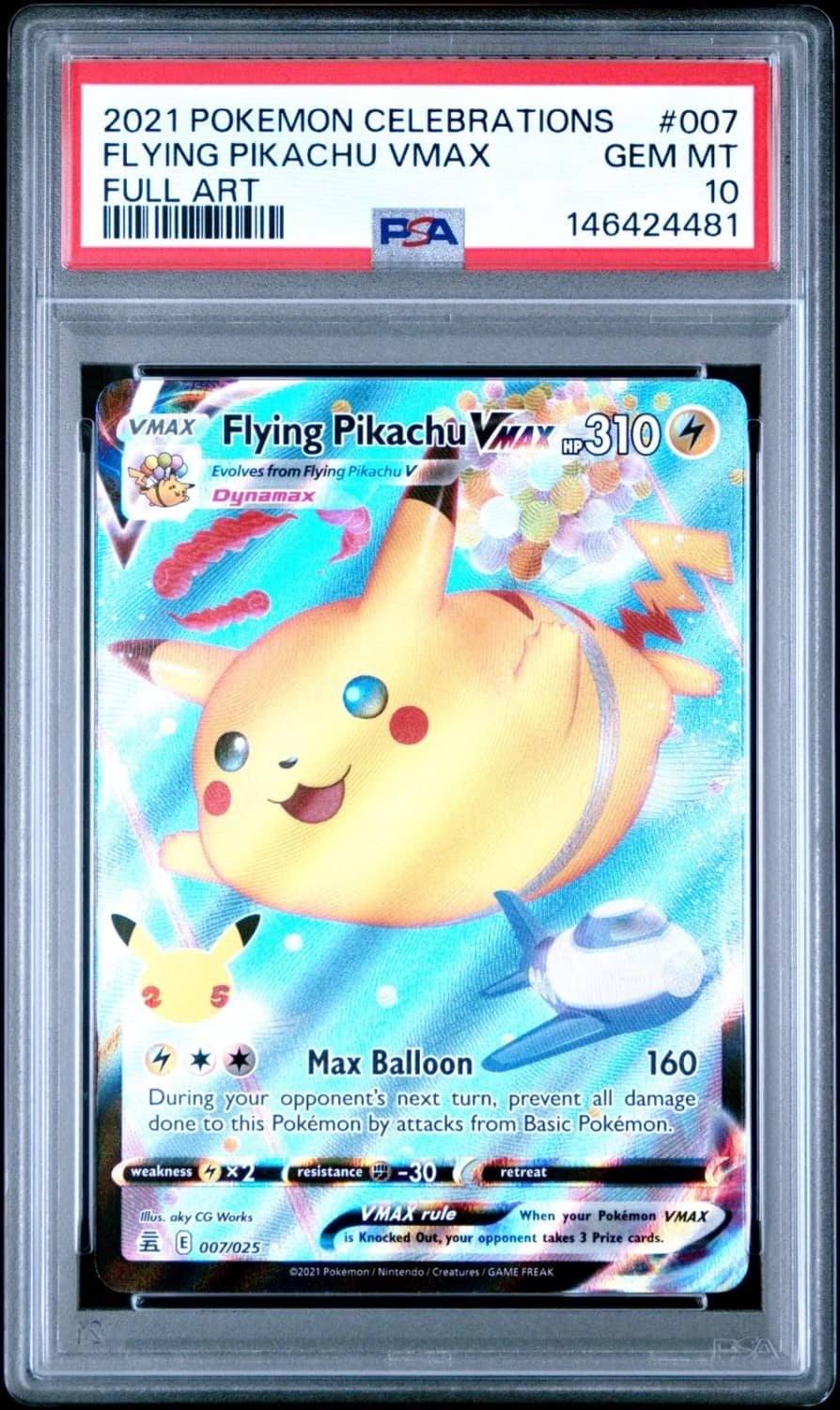 Flying Pikachu Vmax
