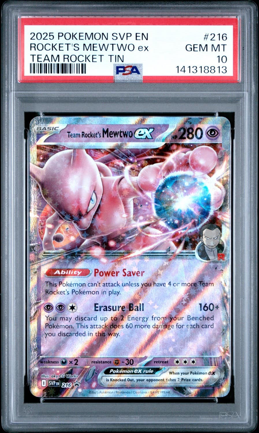 Rocket'S Mewtwo Ex