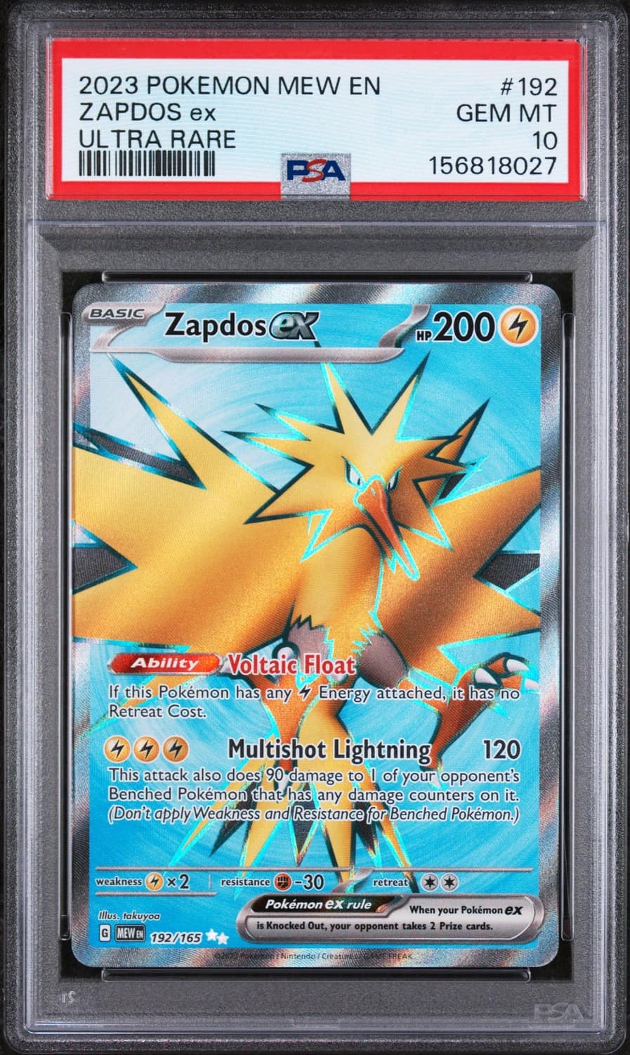 Zapdos Ex