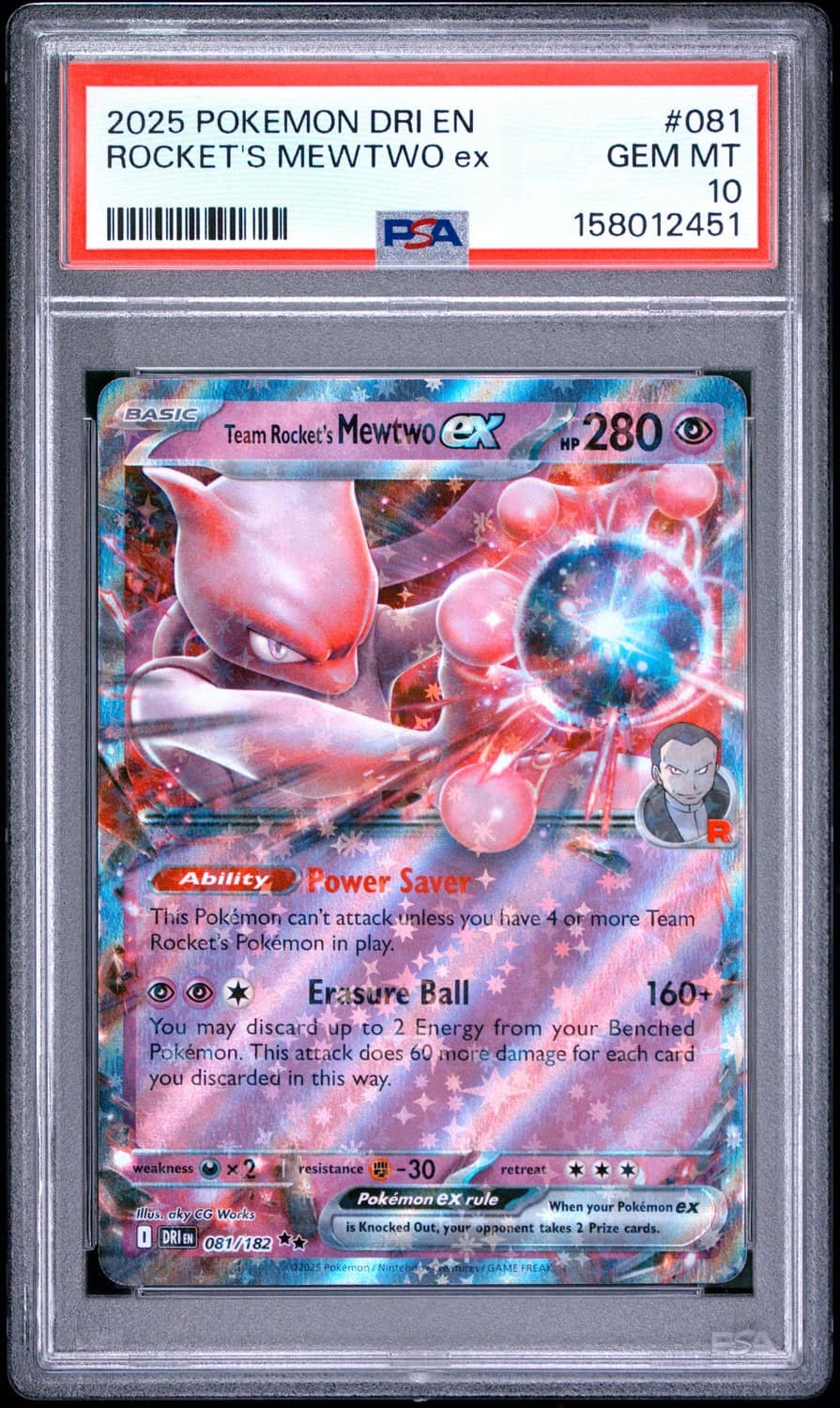 Rocket'S Mewtwo Ex