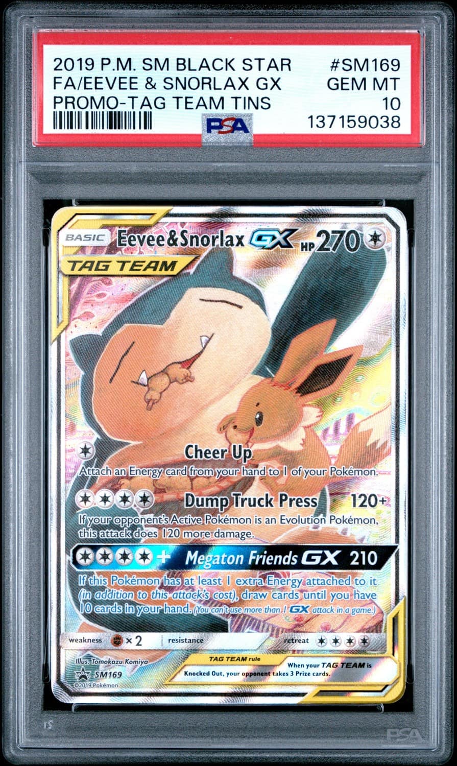 Eevee & Snorlax Gx