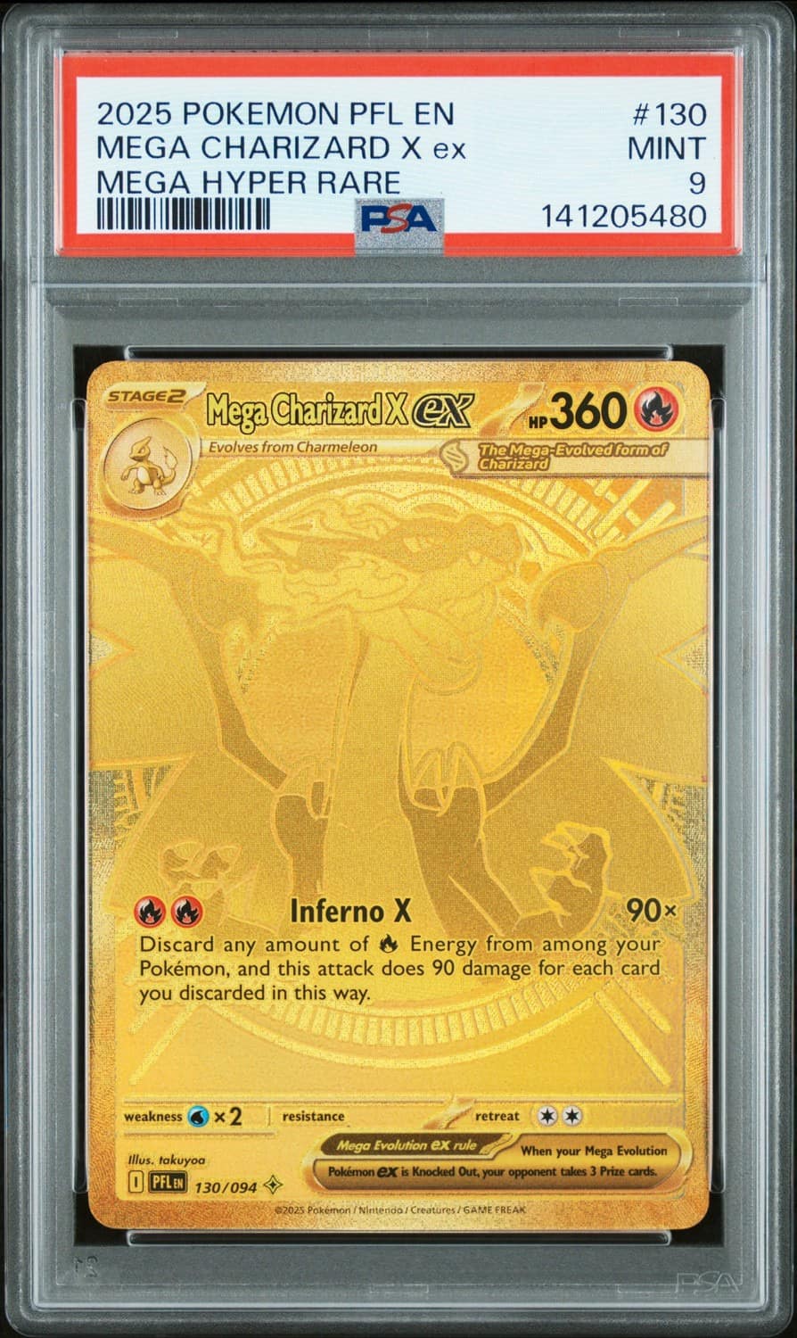 Mega Charizard X Ex