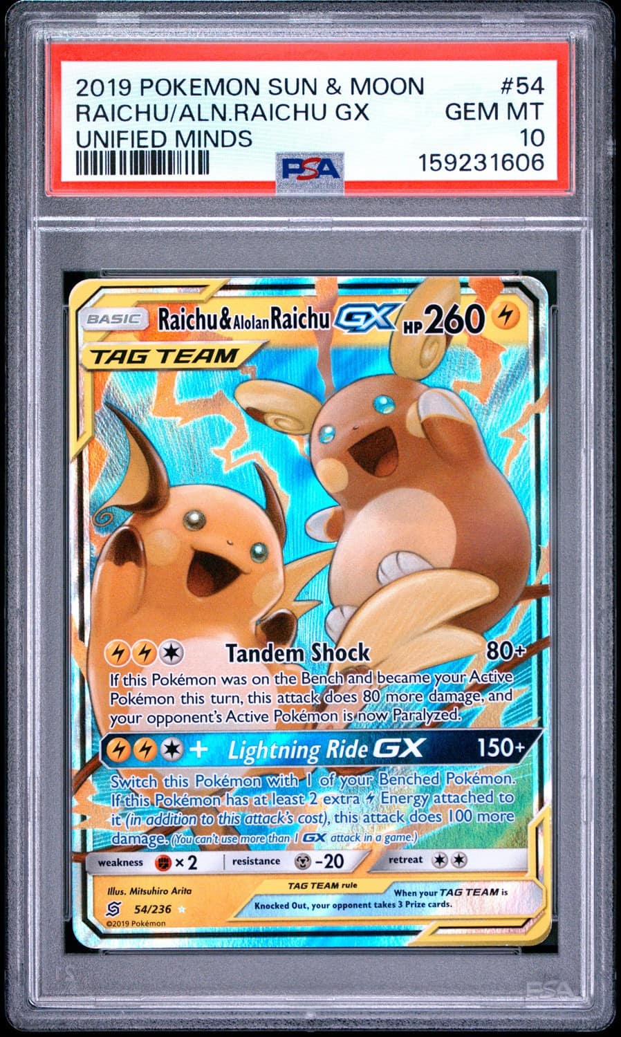 Raichu & Alolan Raichu Gx