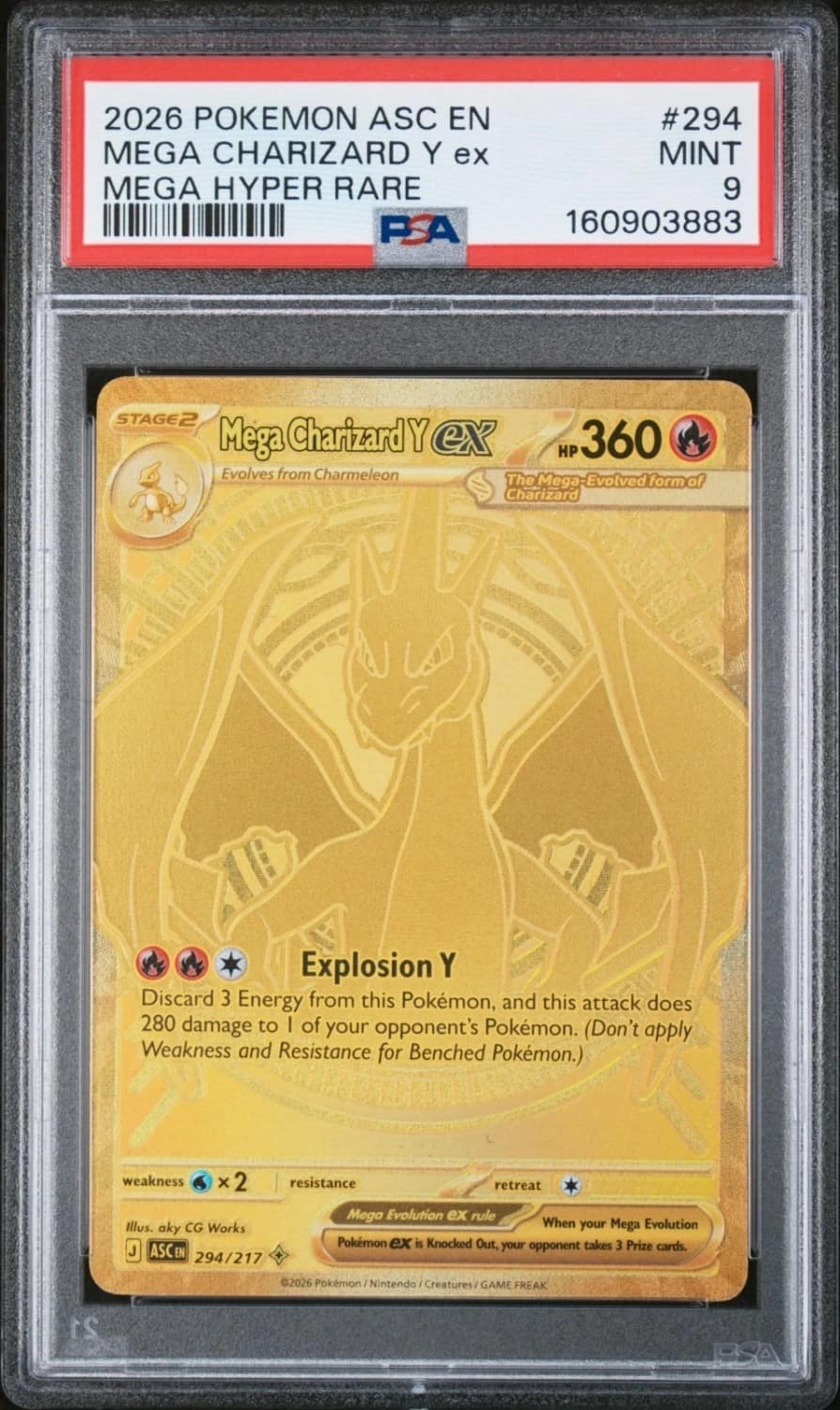 Mega Charizard Y Ex