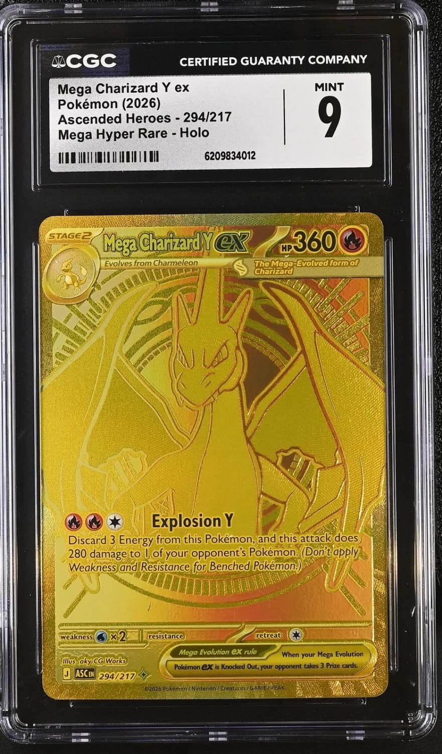 Mega Charizard Y Ex