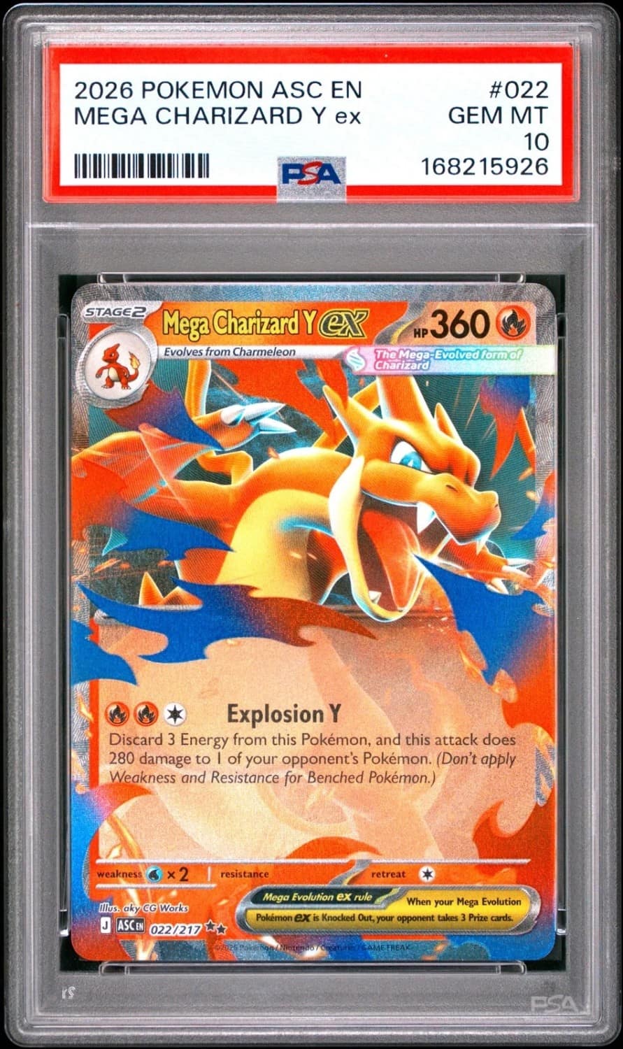 Mega Charizard Y Ex