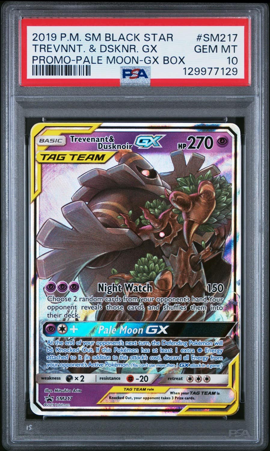 Trevenant & Dusknoir Gx