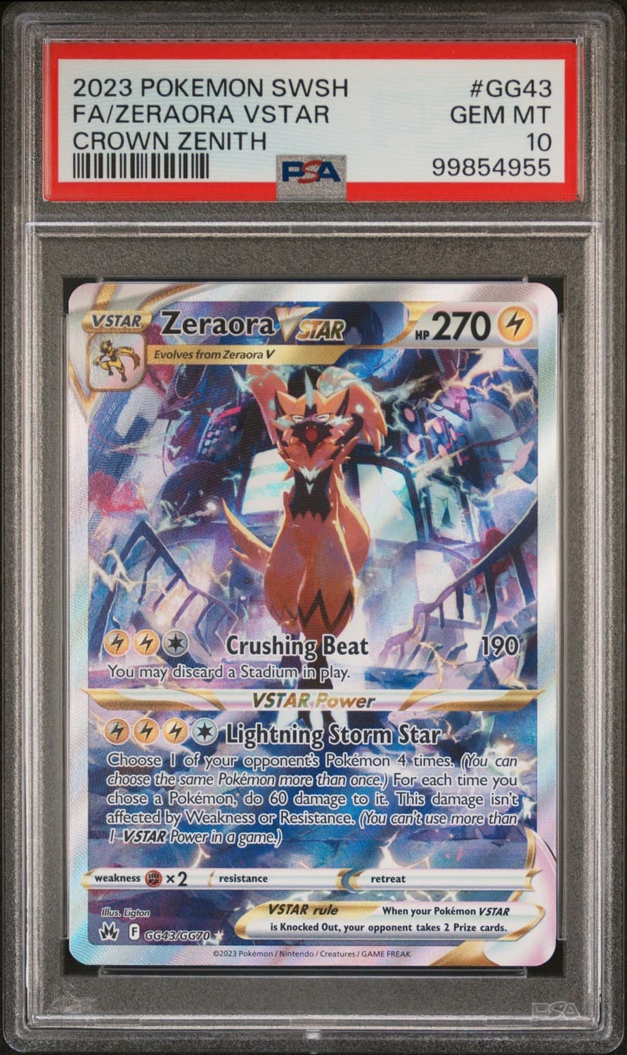 Zeraora Vstar