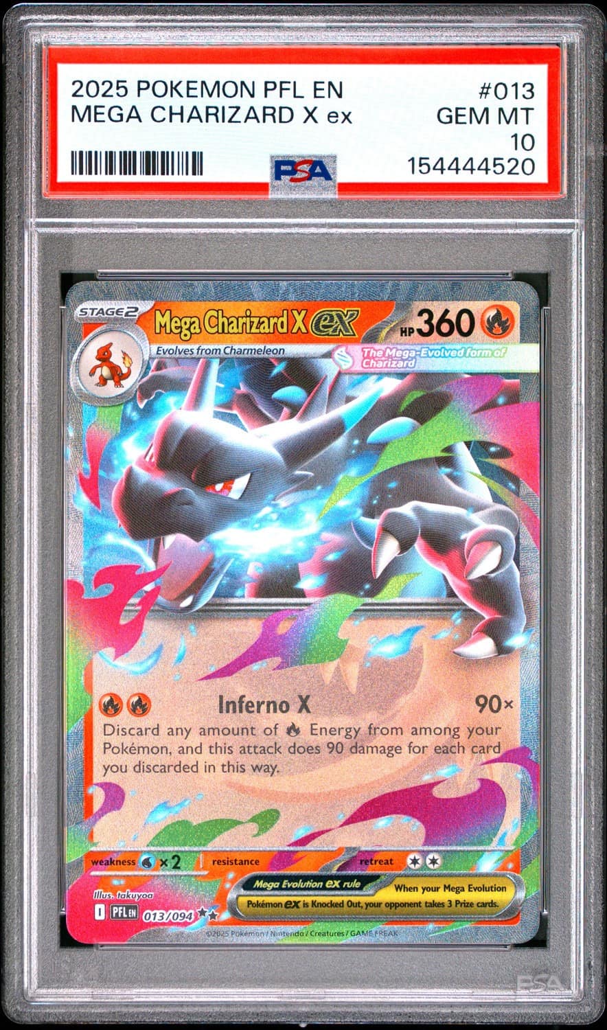 Mega Charizard X Ex