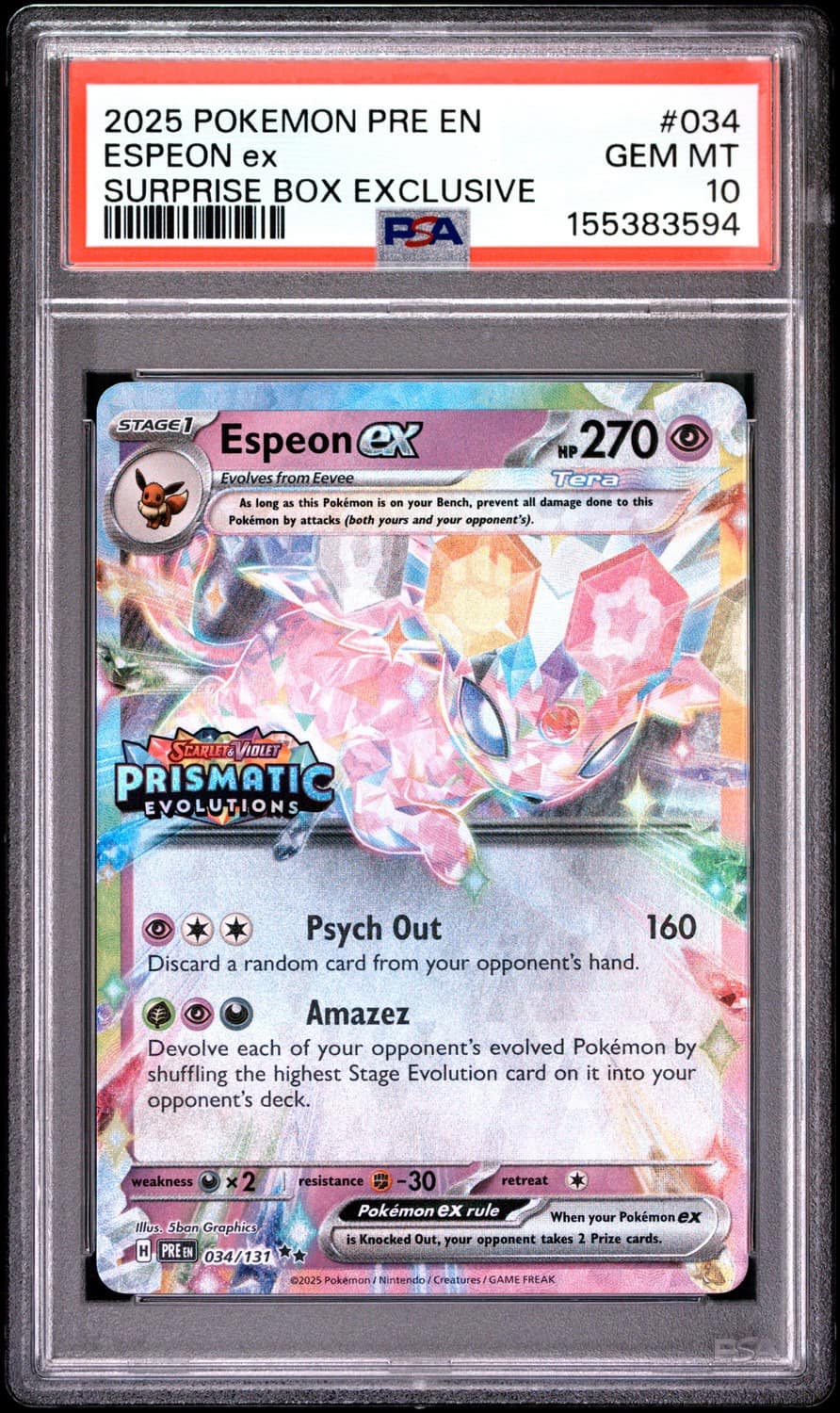Espeon Ex