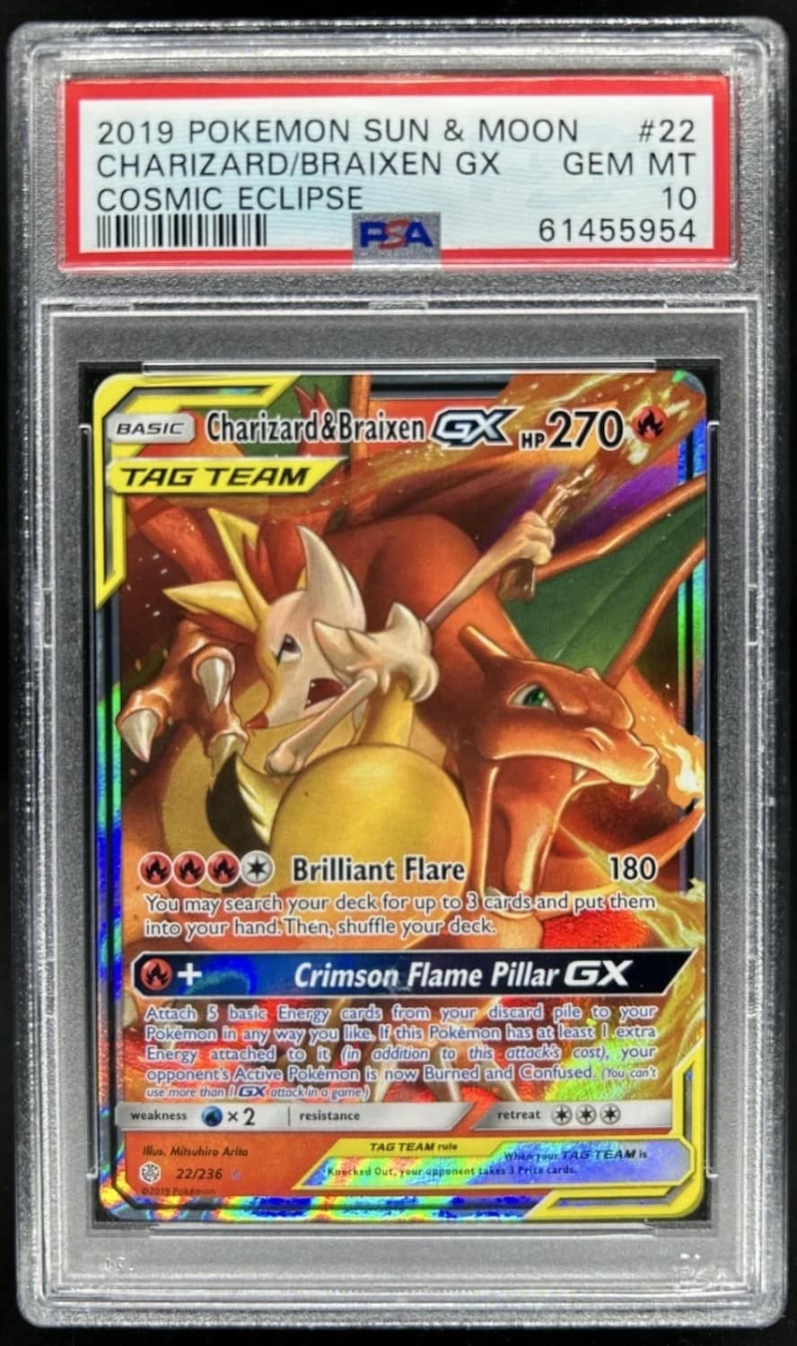 Charizard/braixen Gx