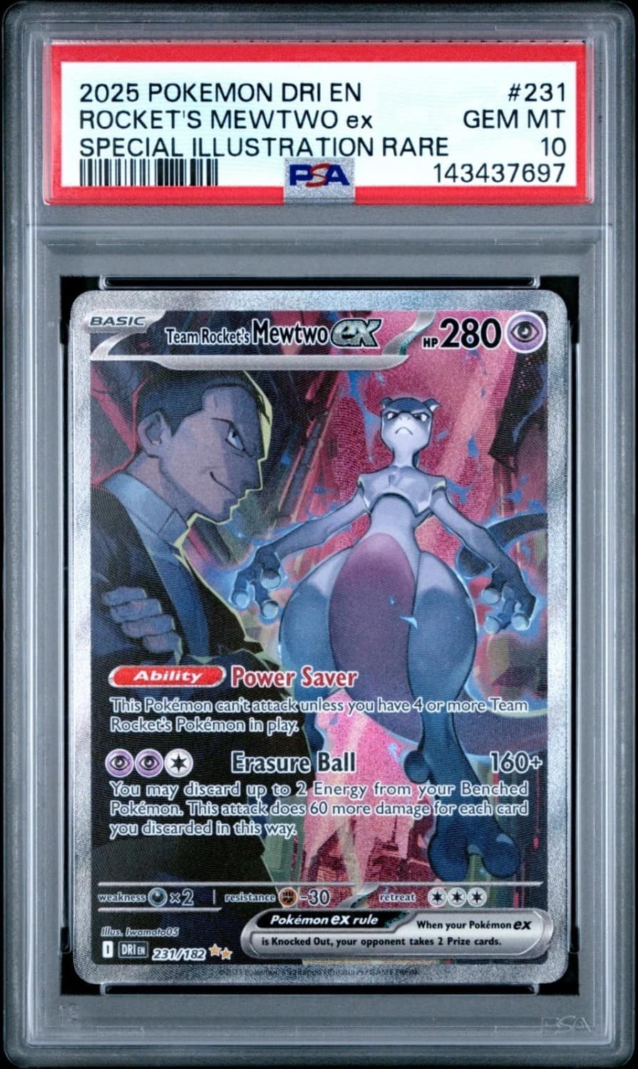 Rocket'S Mewtwo Ex