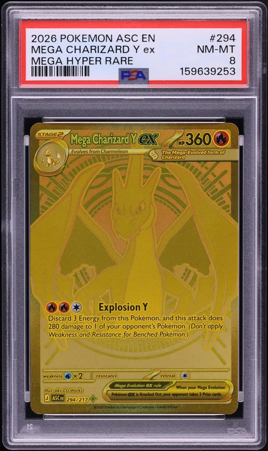 Mega Charizard Y Ex