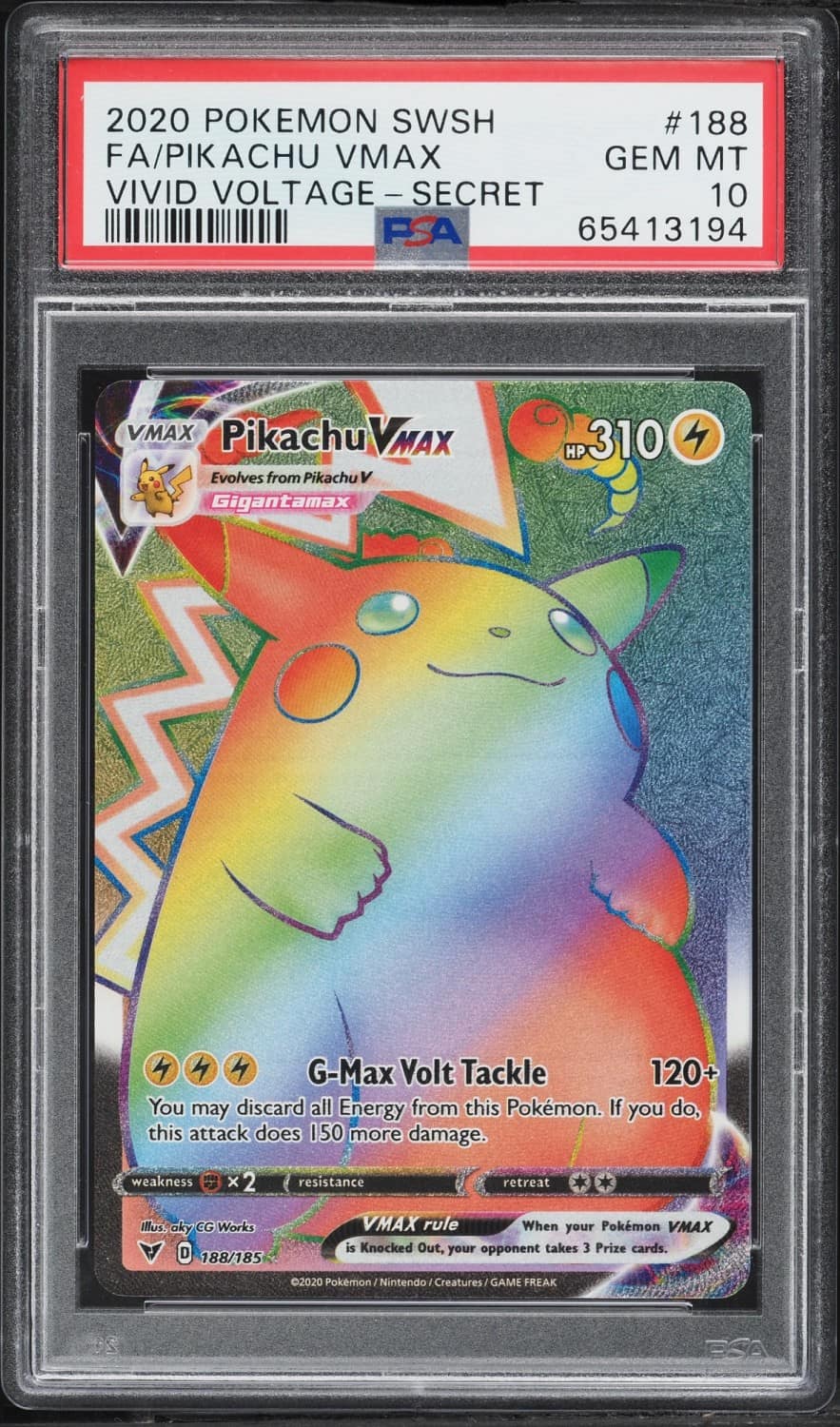 Pikachu Vmax
