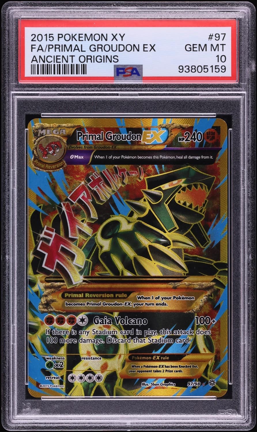 Primal Groudon Ex