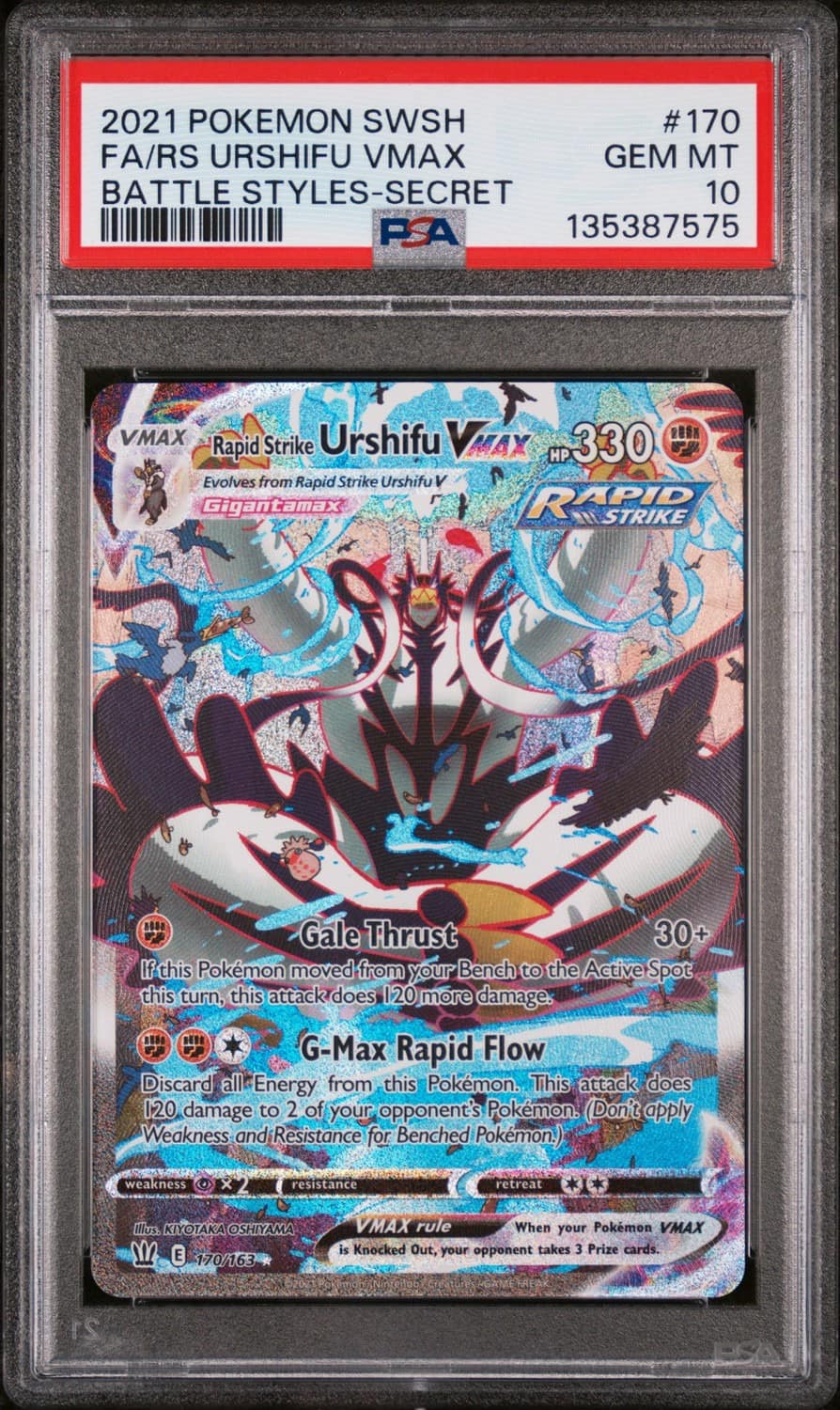 Rapid Strike Urshifu Vmax